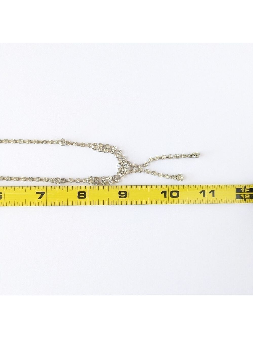 Rhinestone necklace - Picture 4 of 6
